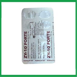 Nhà Thuốc Đa Phúc - Thuốc Zy-10 Forte 100mg Y-Med điều trị bệnh suy tim xung huyết, thiếu hụt coenzym Q10 (3 vỉ x 10 viên) 2 Nhà Thuốc Đa Phúc - Zy 10 Forte1