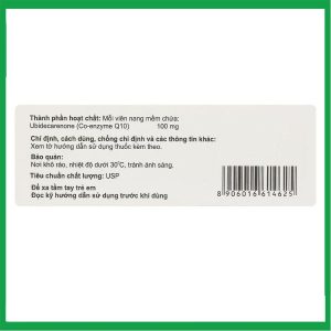 Nhà Thuốc Đa Phúc - Thuốc Zy-10 Forte 100mg Y-Med điều trị bệnh suy tim xung huyết, thiếu hụt coenzym Q10 (3 vỉ x 10 viên) 1 Nhà Thuốc Đa Phúc - Zy 10 Forte2