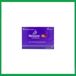 Cốm Nexium 10mg điều trị trào ngược dạ dày - thực quản (28 gói