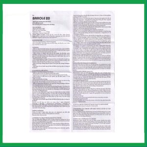 Nhà Thuốc Đa Phúc - Thuốc Barole 20mg điều trị viêm loét do trào ngược dạ dày - thực quản (10 vỉ x 10 viên) 1 Nhà Thuốc Đa Phúc - a2 3 7