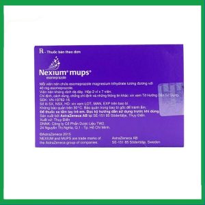 Nhà Thuốc Đa Phúc - Viên nén Nexium Mups 40mg điều trị trào ngược dạ dày - thực quản, loét dạ dày (2 vỉ x 7 viên) 2 Nhà Thuốc Đa Phúc - a3 14