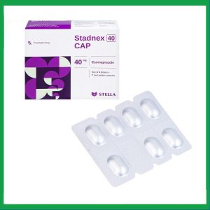 Thuốc Stadnex 40 CAP điều trị trào ngược dạ dày, thực quản (4 vỉ x 7 viên)