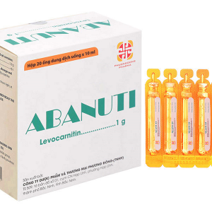 Dung dịch uống Abanuti 1g Phương Đông bổ sung năng lượng, cải thiện tinh thần, thể lực (20 ống x 10ml)