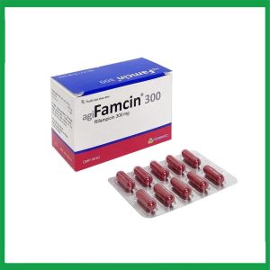 Thuốc Agifamcin 300 Agimexpharm điều trị tất cả các thể lao, phong (10 vỉ x 10 viên)