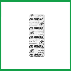 Nhà Thuốc Đa Phúc - Thuốc Ame Bismo 262mg OPV giảm khó chịu ở dạ dày, ăn không tiêu, ợ nóng (6 vỉ x 10 viên) 2 Nhà Thuốc Đa Phúc - ame v1