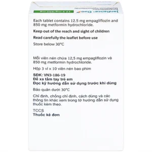 Nhà Thuốc Đa Phúc - ardiance Duo 12.5mg 850mg 2