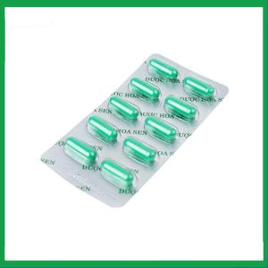 Nhà Thuốc Đa Phúc - Viên uống Bạch Địa Căn Hose Hoa Sen dùng cho người cảm sốt nóng cần hạ nhiệt, đau đầu (10 vỉ x 10 viên) 3 Nhà Thuốc Đa Phúc - bach dia can 2