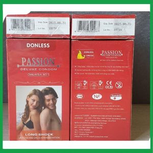Bao cao su PASSION 52mm hộp 10 cái - Malaysia