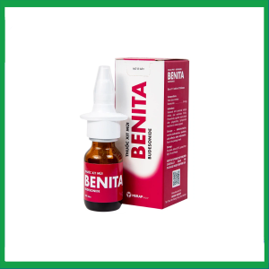 Thuốc xịt mũi Benita điều trị viêm mũi dị ứng, polyp mũi (120 liều)