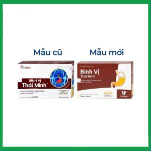 Nhà Thuốc Đa Phúc - Viên uống Bình Vị Thái Minh hỗ trợ giảm acid dịch vị, giúp bảo vệ niêm mạc dạ dày (2 vỉ x 10 viên) 1 Nhà Thuốc Đa Phúc - binh vi thai minh1