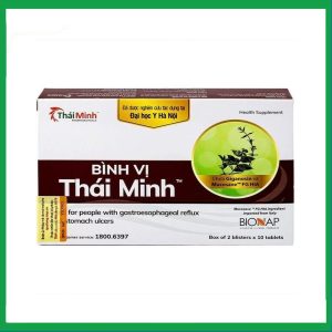 Nhà Thuốc Đa Phúc - Viên uống Bình Vị Thái Minh hỗ trợ giảm acid dịch vị, giúp bảo vệ niêm mạc dạ dày (2 vỉ x 10 viên) 3 Nhà Thuốc Đa Phúc - binh vi thai minh3