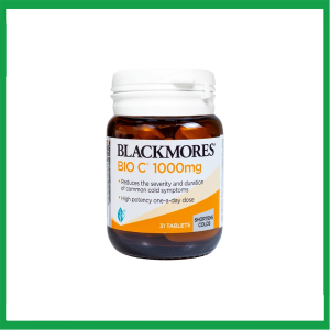 Viên uống Blackmores Bio C 1000mg bổ sung vitamin C, tăng cường sức khỏe (31 viên)