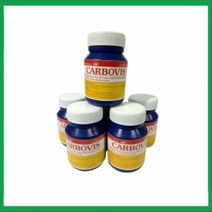 Carbovis – Cải thiện chức năng rối loạn tiêu hóa (Lọ 100 viên)
