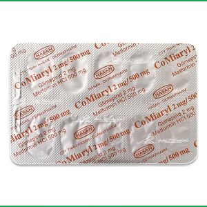 Nhà Thuốc Đa Phúc - Thuốc CoMiaryl 2mg/500mg Hasan điều trị đái tháo đường type 2 (3 vỉ x 10 viên) 3 Nhà Thuốc Đa Phúc - comiaryl 2 500 3