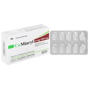 Nhà Thuốc Đa Phúc - Thuốc CoMiaryl 2mg/500mg Hasan điều trị đái tháo đường type 2 (3 vỉ x 10 viên) 1 Nhà Thuốc Đa Phúc - comiaryl 2 500