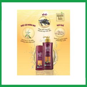 Nhà Thuốc Đa Phúc - Dầu gội dược liệu Nguyên Xuân Đỏ chai 450ml 2 Nhà Thuốc Đa Phúc - dau goi duoc lieu Nguyen Xuan Do chai 450ml 2