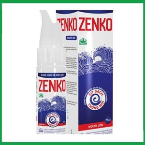 Xịt mũi Zenko Nhất Nhất Dung dịch vệ sinh mũi cho người lớn