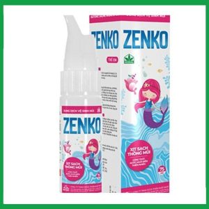 Xịt mũi Zenko Nhất Nhất Dung dịch vệ sinh mũi cho Trẻ em