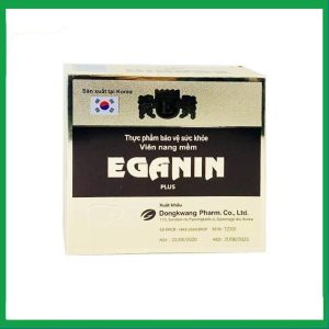 Viên nang mềm Eganin DongKwang hỗ trợ giải độc và bảo vệ gan (12 vỉ x 5 viên)