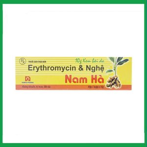 Erythromycin Nghệ trị mụn nhọt, trứng cá (10g)