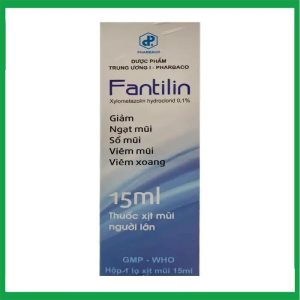 Thuốc Fantilin 0.1% - Giảm nghẹt mũi, sổ mũi, viêm mũi, xoang