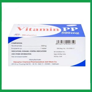 Nhà Thuốc Đa Phúc - Thuốc Vitamin PP 500mg Mekophar điều trị bệnh pellagra (10 vỉ x 10 viên) 5 Nhà Thuốc Đa Phúc - fb 2 2024 07 05T141336.182
