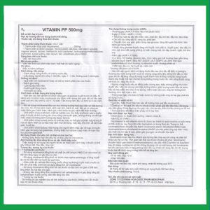 Nhà Thuốc Đa Phúc - Thuốc Vitamin PP 500mg Mekophar điều trị bệnh pellagra (10 vỉ x 10 viên) 1 Nhà Thuốc Đa Phúc - fb 2 2024 07 05T141544.810
