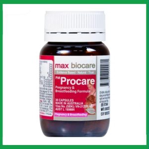 Thuốc PM Procare Catalent bổ sung DHA, EPA, Vitamin và khoáng chất (30 viên)