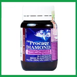 Viên uống Procare Diamond Catalent bổ sung khoáng chất cho phụ nữ có thai và cho con bú (30 viên)