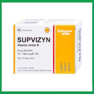 Dung dịch tiêm Supvizyn HDpharma dự phòng và điều trị thiếu các Vitamin nhóm B (10 ống)