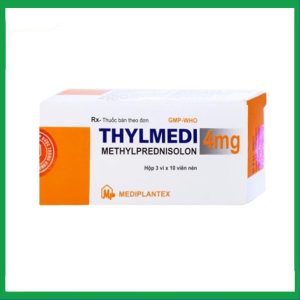 Thuốc Thylmedi 4mg Mediplantex kháng viêm, chống dị ứng (3 vỉ x 10 viên)
