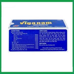 Nhà Thuốc Đa Phúc - Viên uống Viganam Tâm Bình hỗ trợ bổ thận tráng dương (5 vỉ x 12 viên) 3 Nhà Thuốc Đa Phúc - fb 3 28