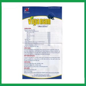 Nhà Thuốc Đa Phúc - Viên uống Viganam Tâm Bình hỗ trợ bổ thận tráng dương (5 vỉ x 12 viên) 1 Nhà Thuốc Đa Phúc - fb 3 30