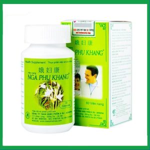 Viên uống Nga Phụ Khang hỗ trợ giảm sự tiến triển của u nang buồng trứng (60 viên)