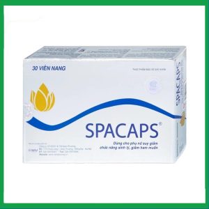 Viên uống Spacaps IMC giúp bổ huyết, tăng nội tiết tố nữ (3 vỉ x 10 viên)