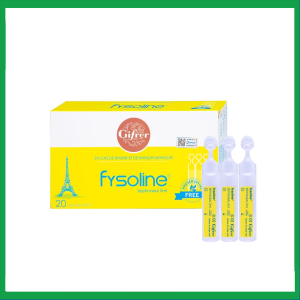 Dung dịch nước muối Fysoline 5ml không chất bảo quản kháng khuẩn (20 ống)
