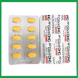Nhà Thuốc Đa Phúc - Thuốc GliritDHG 500mg/5mg điều trị tiểu đường tuýp 2 (3 vỉ x 10 viên) 2 Nhà Thuốc Đa Phúc - glirit 500 5 2