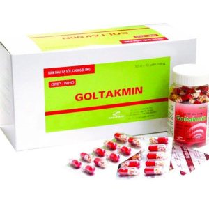 Thuốc Goltakmin Hadiphar điều trị cảm lạnh, nghẹt mũi, viêm mũi dị ứng (50 vỉ x 10 viên)