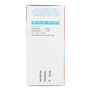 Nhà Thuốc Đa Phúc - Bột sủi Hapacol 150mg hộp 24 gói - Dược Hậu Giang 3 Nhà Thuốc Đa Phúc - hapacol 150mg 1