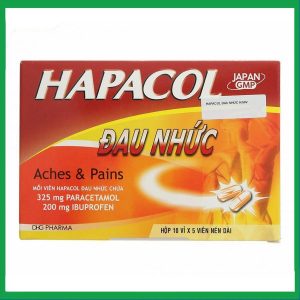Hapacol đau nhức giảm đau, kháng viêm xương khớp