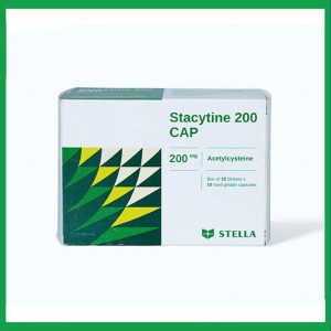 Thuốc Stacytine 200 CAP trị long đờm trong viêm phế quản (10 vỉ x 10 viên)