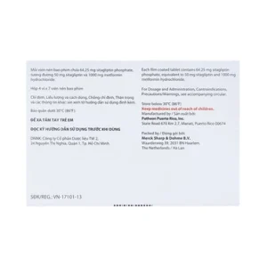 Nhà Thuốc Đa Phúc - janumet 50 1000 1