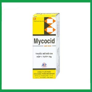 Mycocid Creme trị viêm da kèm nấm, eczema trẻ em (tuýp 10g)