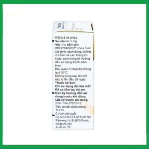 Nhà Thuốc Đa Phúc - Thuốc nhỏ mắt Nevanac điều trị viêm, đau sau phẫu thuật đục thủy tinh thể (5ml) 4 Nhà Thuốc Đa Phúc - n5