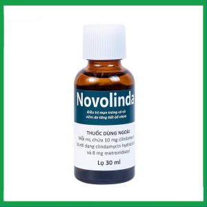 Nhà Thuốc Đa Phúc - Dung dịch Novolinda điều trị bệnh trứng cá, viêm nang lông (30ml) 2 Nhà Thuốc Đa Phúc - novolinda 3
