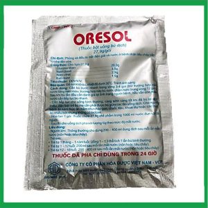 Oresol Hóa Dược 27,9g - Thuốc bột uống bù dịch
