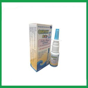 Nhà Thuốc Đa Phúc - Ospay Baby dung dịch xịt vệ sinh mũi hàng ngày (lọ 15ml) 1 Nhà Thuốc Đa Phúc - ospay baby 1