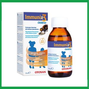 Siro Immunix3 Children 150ml Otosan hỗ trợ tăng cường đề kháng, tăng cường sức khỏe