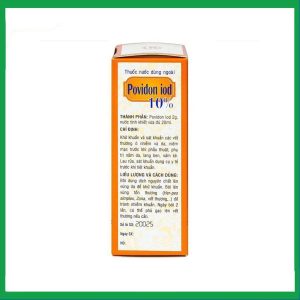 Nhà Thuốc Đa Phúc - Thuốc nước dùng ngoài Povidon Iod 10% sát khuẩn vết thương ô nhiễm và da (20ml) 3 Nhà Thuốc Đa Phúc - p4