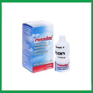Thuốc nhỏ mắt Pataday 0,2% phòng ngừa và điều trị bệnh viêm kết mạc dị ứng (2,5ml)